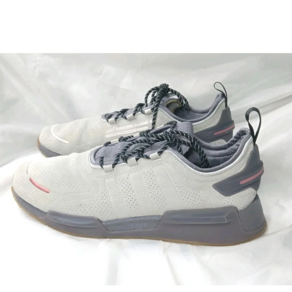 adidas NMD R1 V3 Shoes Men's Size 13 Sneakers Metal Grey GX2091